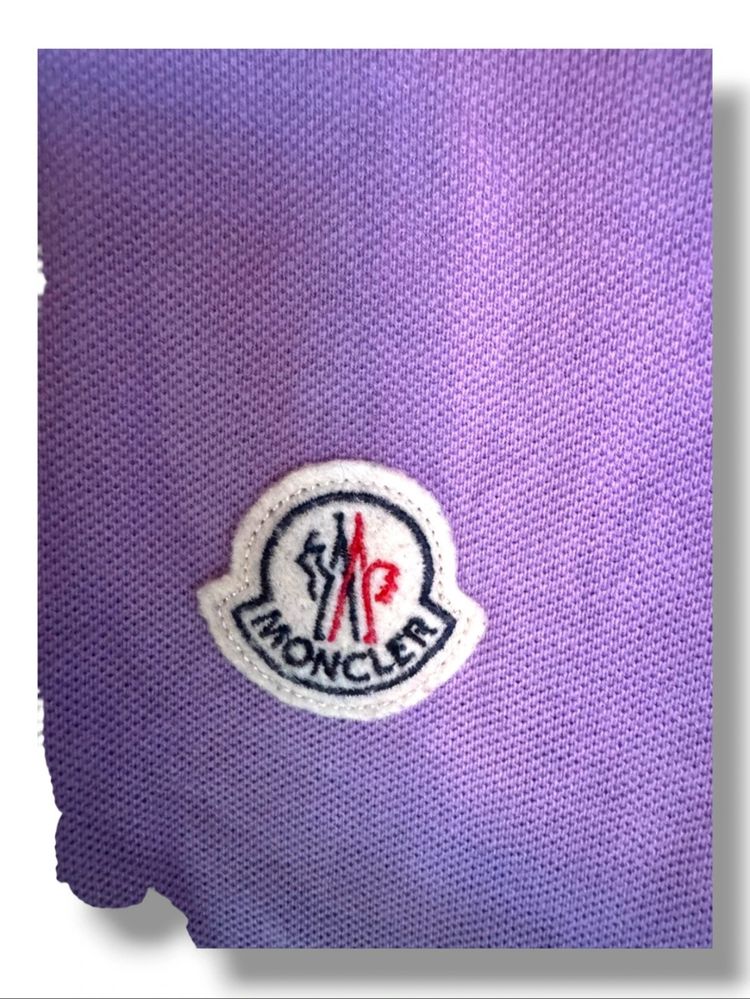 Moncler Purple Polo Shirt 3