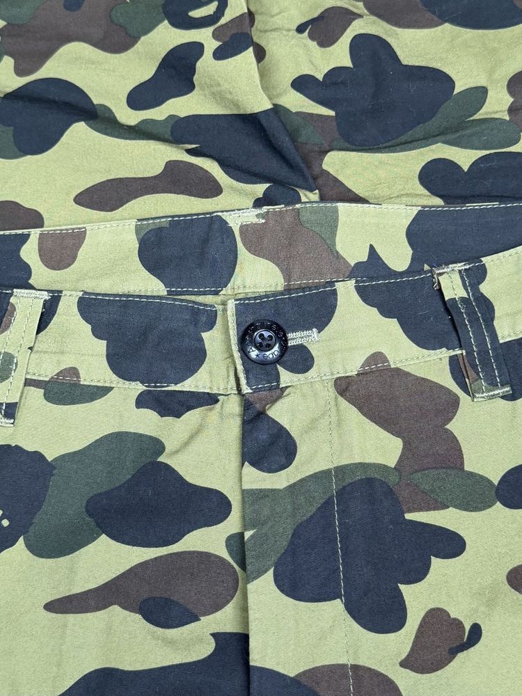 Bape Camo Shark Print Trousers image 2