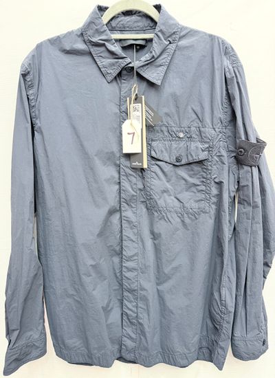 Stone Island Long Sleeve Overshirt Navy RRP£599.00
