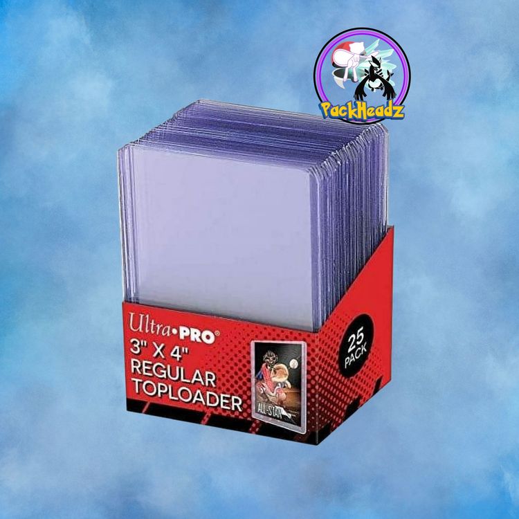 Ultra Pro 3 X 4 Regular Toploader 25 Pack