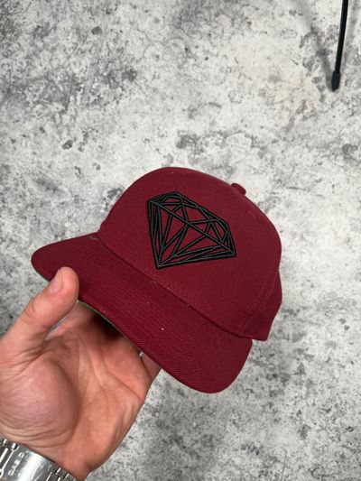 Diamond Supply Co. Maroon Cap