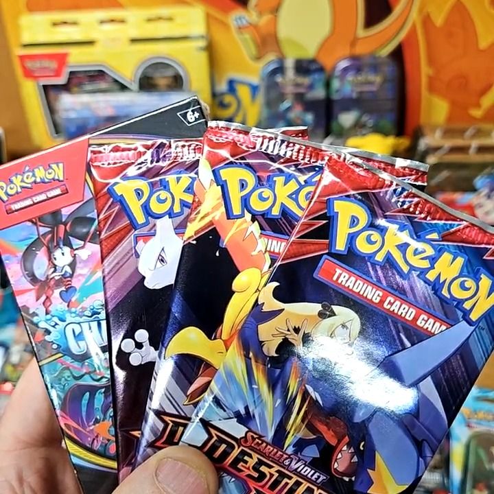Chaos 1 x chaos rising booster bundle, 3 x destined rivals booster packs. product image