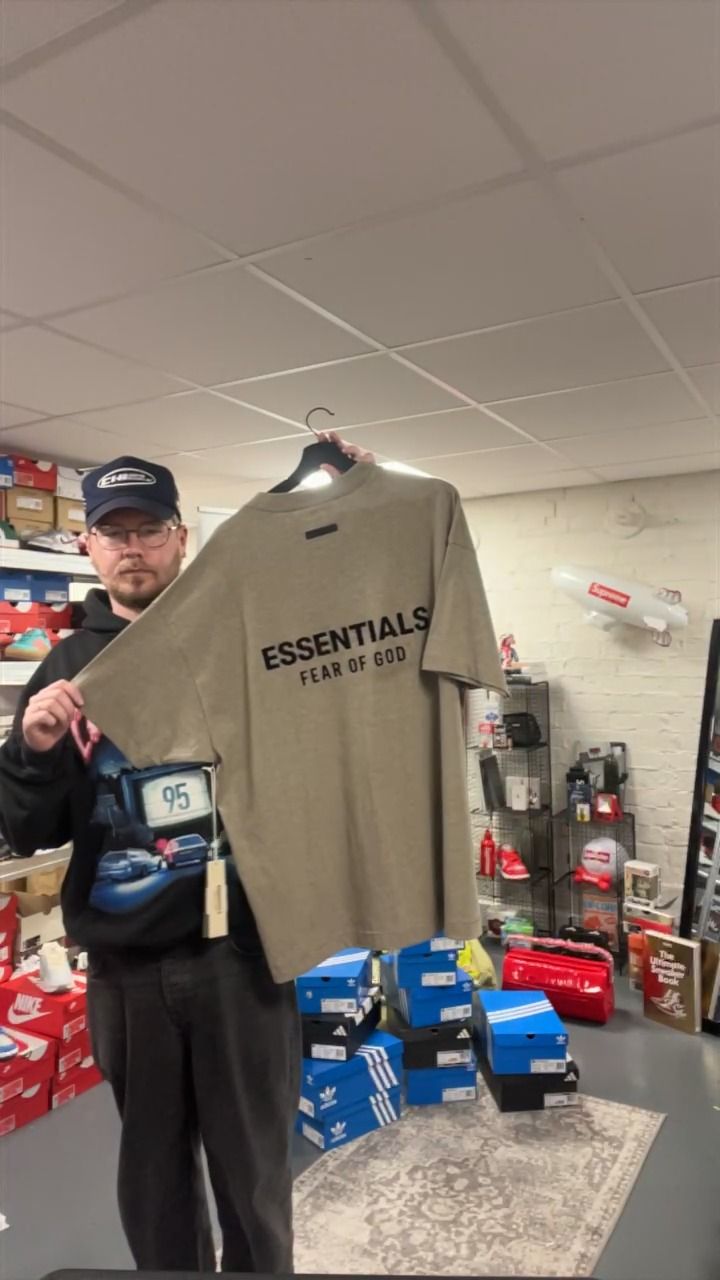 Fear of God FOG ESSENTIALS TEE XS OVERSIZED++ NEW  product image