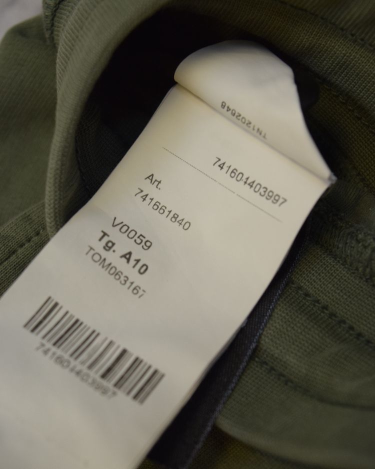 Stone Island Kids Jogger Shorts Green image 7