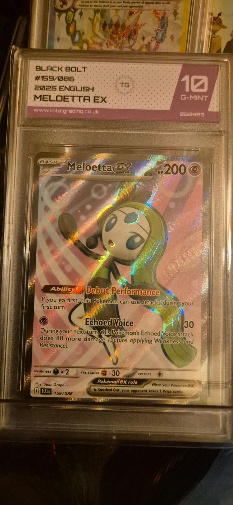 Other Meloetta Ex Trading Card product image