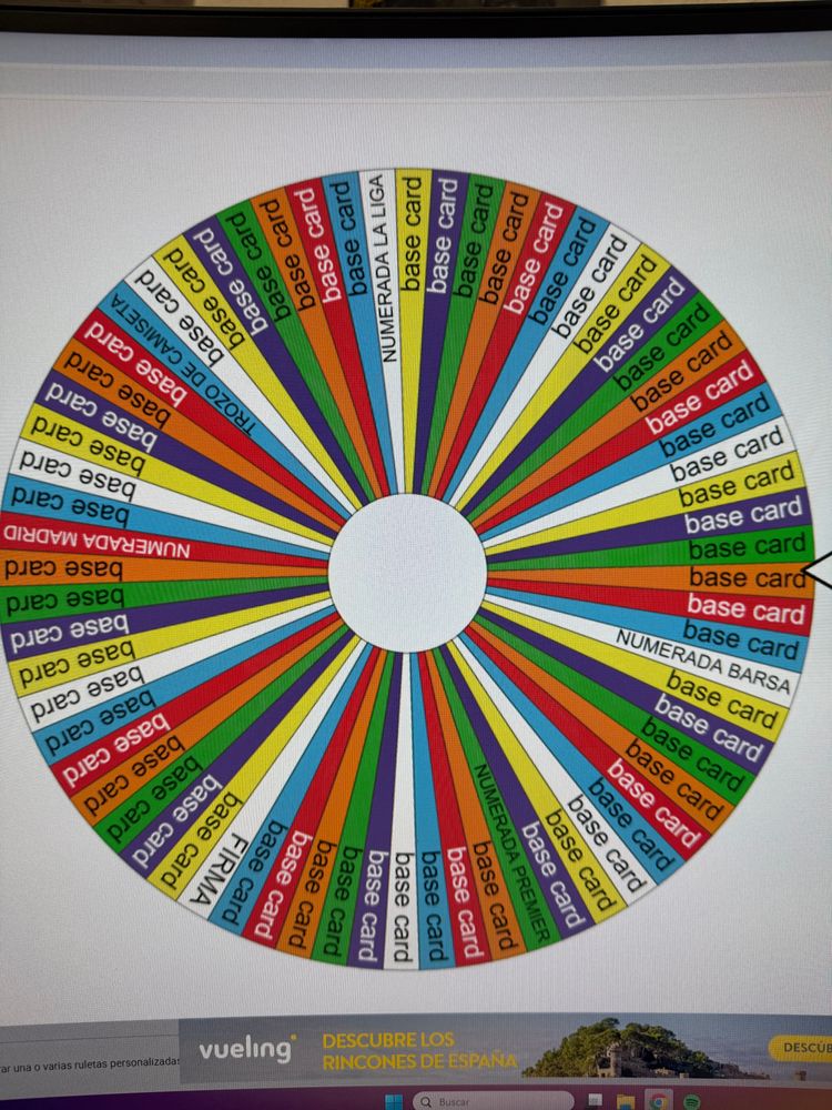 Topps Ruleta de la suerte  product image