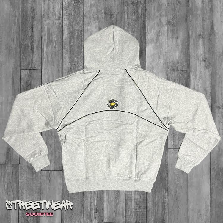 Broken Planet Hoodie “Performance” In Heather Grey image 2