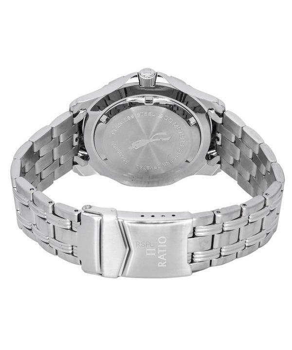 Ratio FreeDiver Professional Sapphire Sunray Orange Dial Quartz 36JL140-ORG 200M Men's Watch image 5