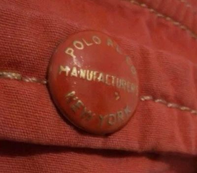 Ralph Lauren Polo Country Red Cotton Canvas Vest 8