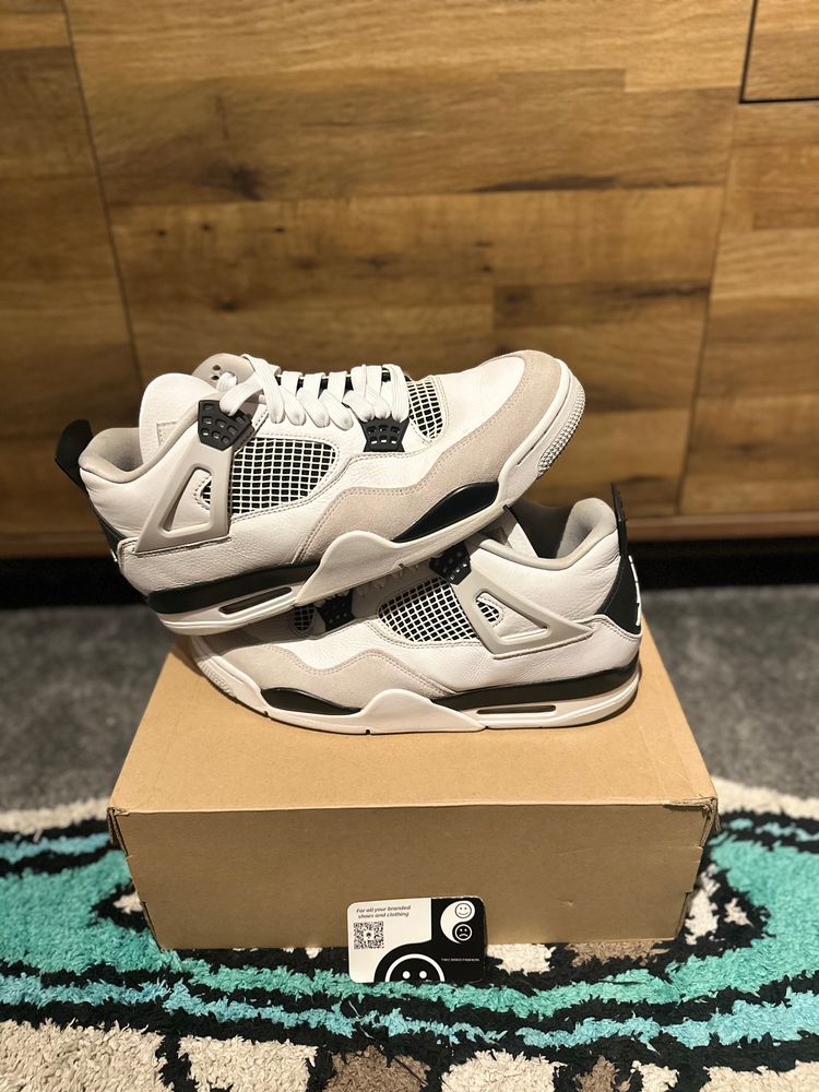 Nike Air Jordan 4 “Military Blacks ” U.K. 10 image 2