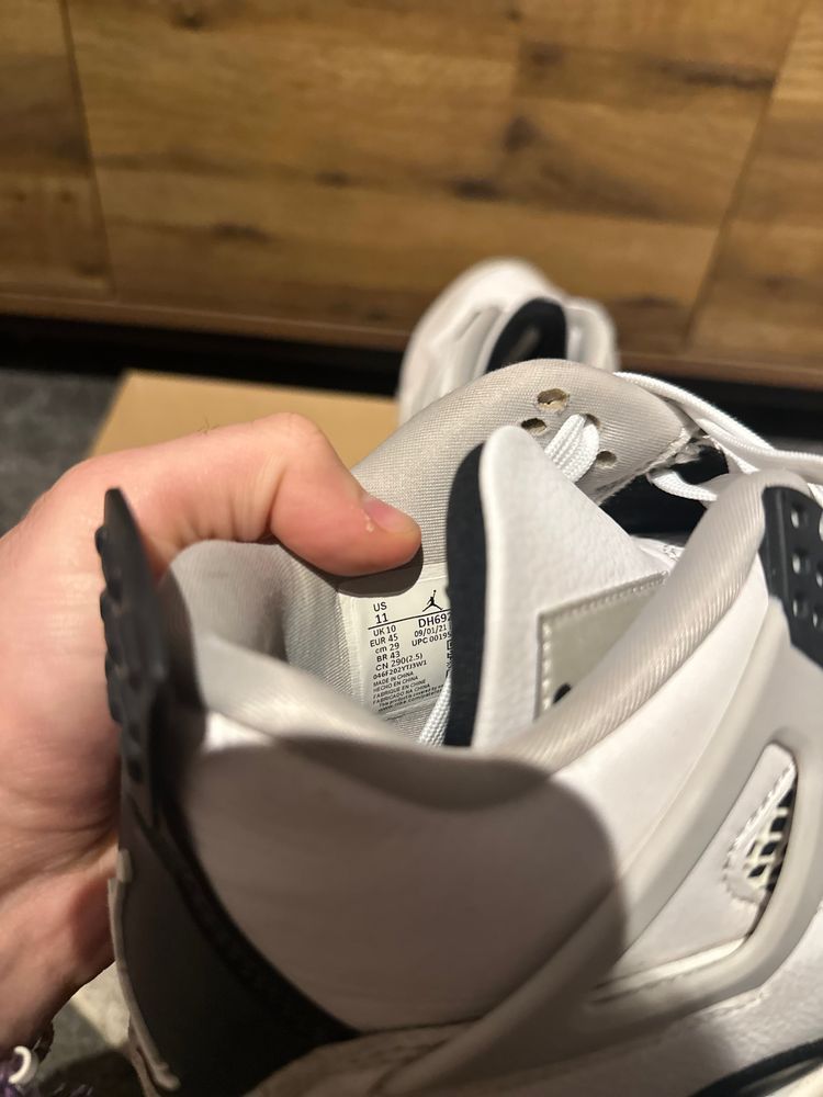 Nike Air Jordan 4 “Military Blacks ” U.K. 10 image 8