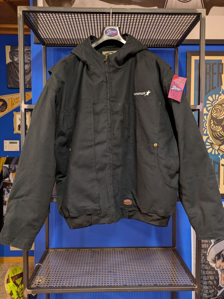 Steelguard Black Hooded Jacket