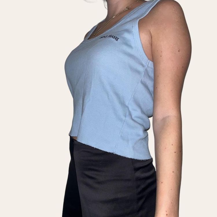 Baby Blue BDG Vest Top image 2