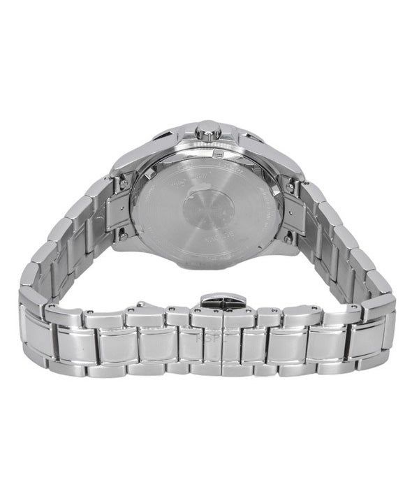 Bulova Marine Star Diamond Accents Stainless Steel Blue Mother Of Pearl Dial Quartz 96P248 100 Women's Watch image 2