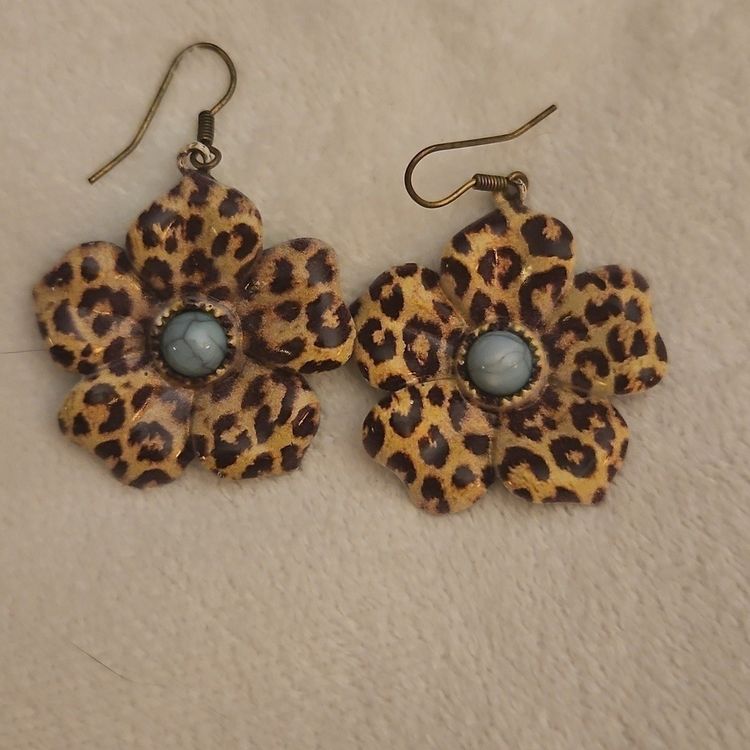 Flower-Shaped Earrings