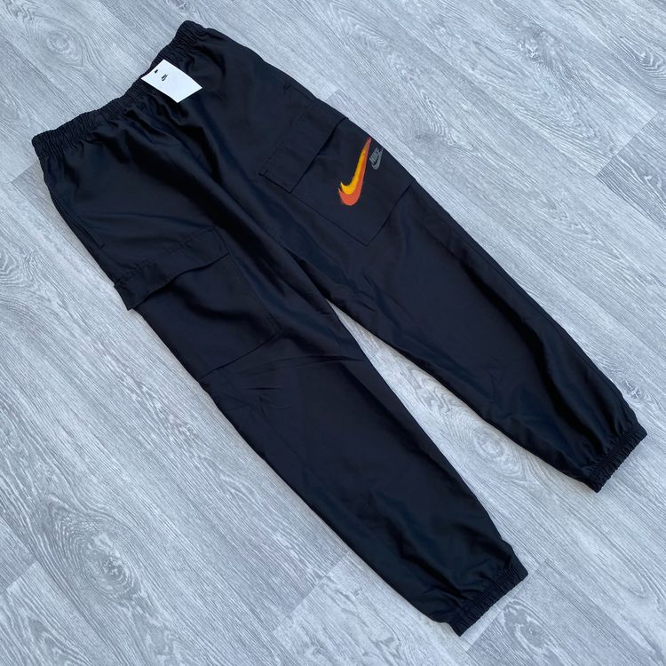 Nike Utility Woven Cargo Track Pants Bottoms - Black [FQ7162-010]