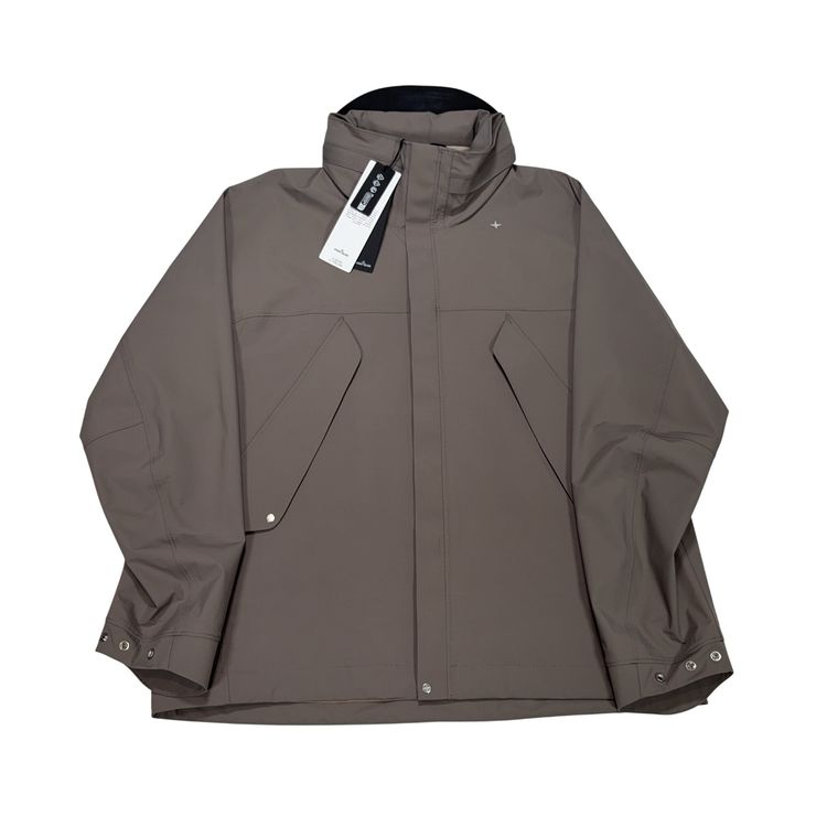 Stone Island 3L Nylon S.I. Stellina Grey Jacket