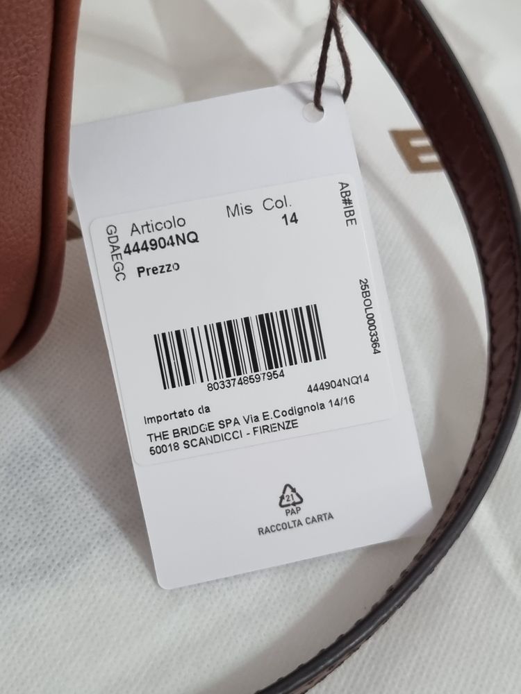 The Bridge Brown Leather Crossbody Bag image 8