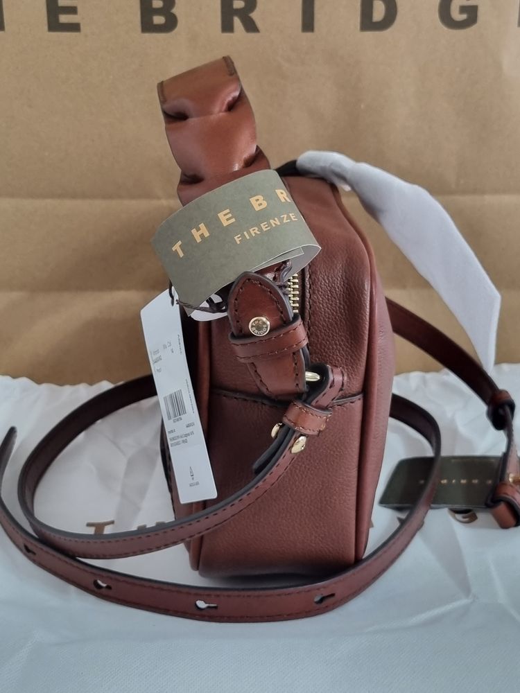The Bridge Brown Leather Crossbody Bag image 2