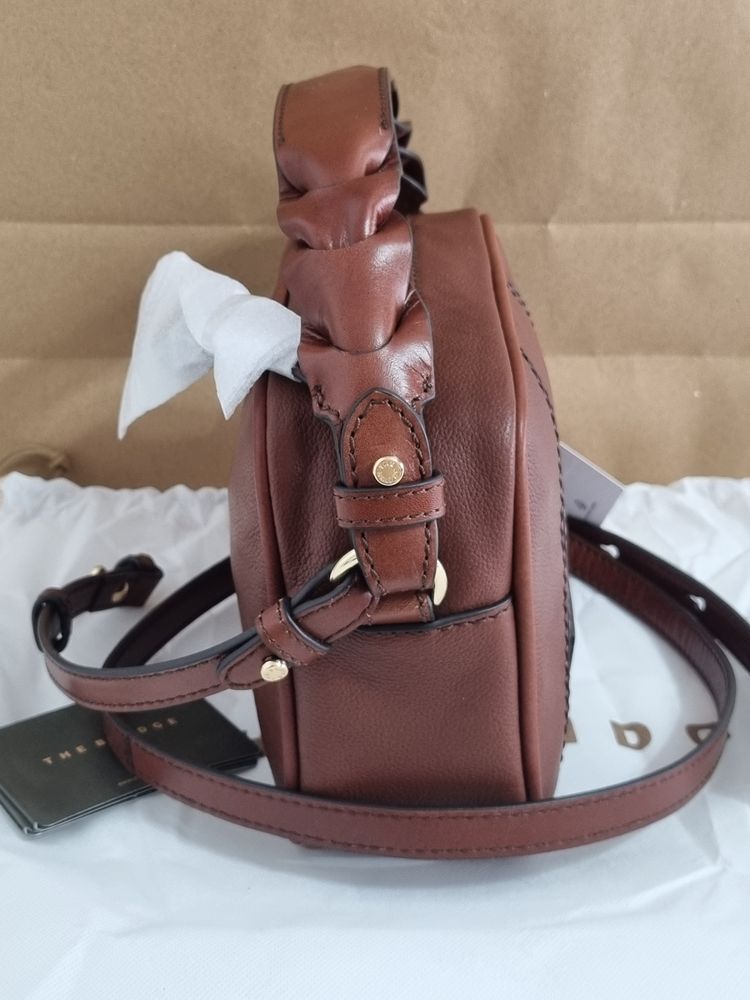 The Bridge Brown Leather Crossbody Bag image 4