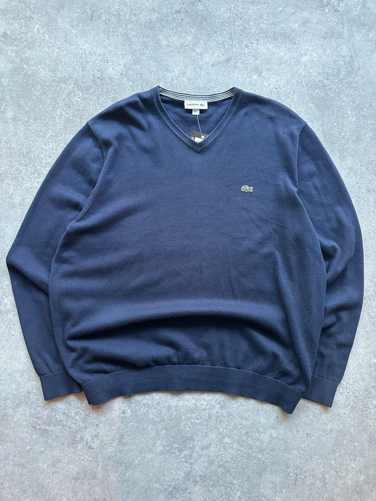 Lacoste Maglione Leggero/ Navy Blue Sweater (XL) image 1