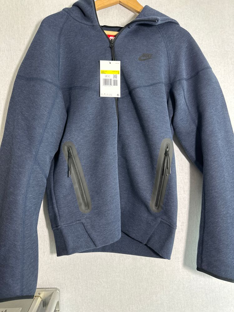 Nike Tech Fleece Zip Blue 