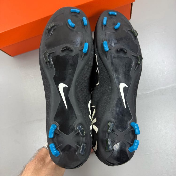 Nike CR7 Football Boots Black White Mercurial UK 10.5 Men's Soccer Cleats obraz 4