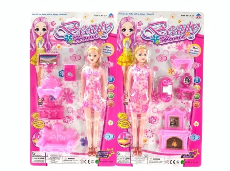 Beauty Home Doll Set image 1