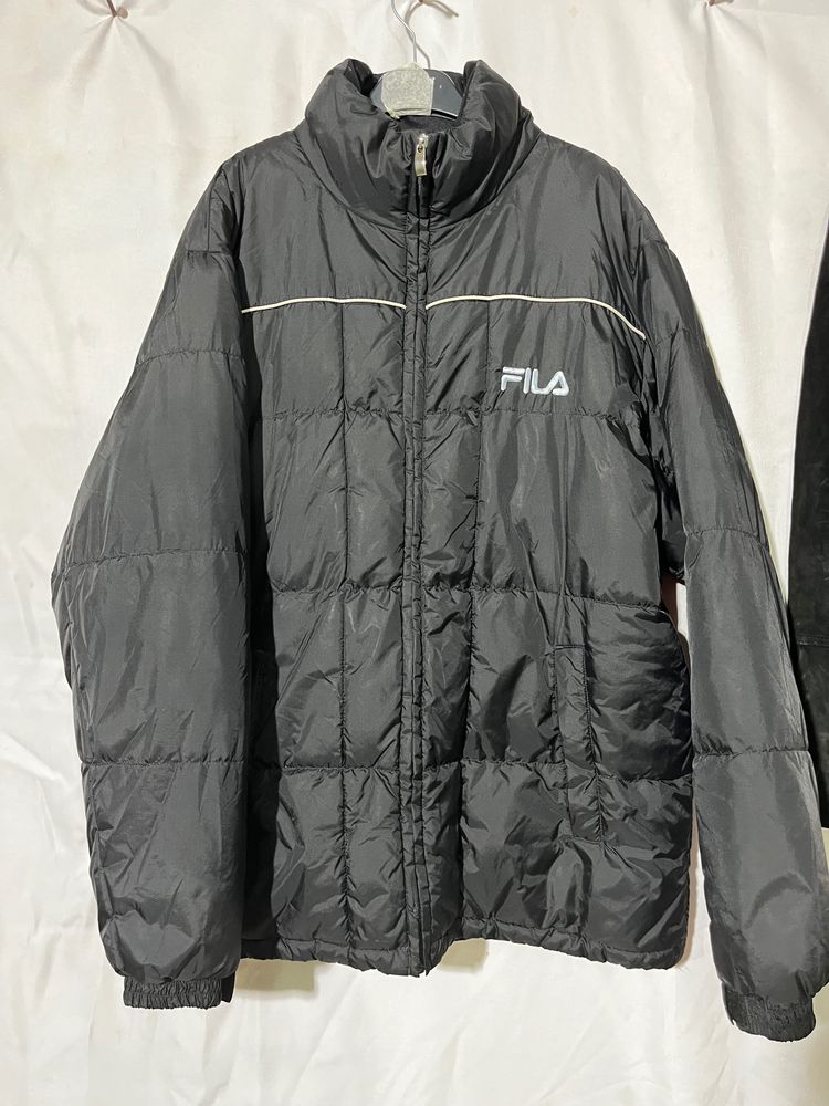 Fila Black Puffer Jacket