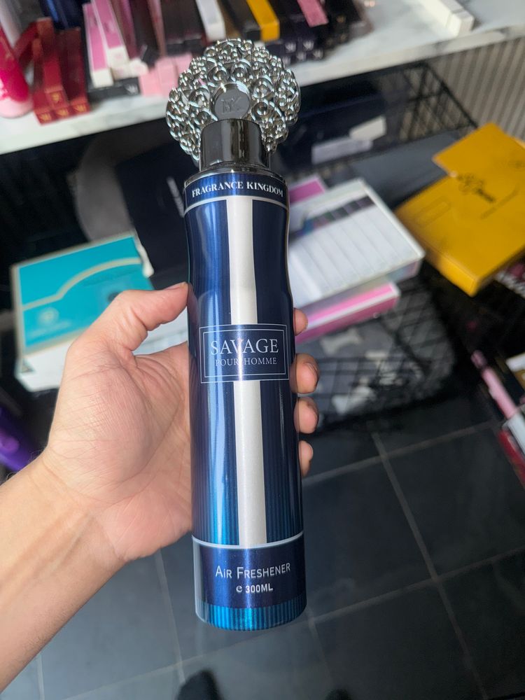 Other Blue And Silver Air Freshener Spray Bottle savage zdjęcie produktu