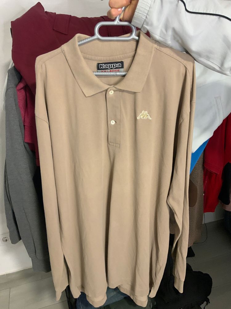 Kappa Long Sleeve Polo Shirt