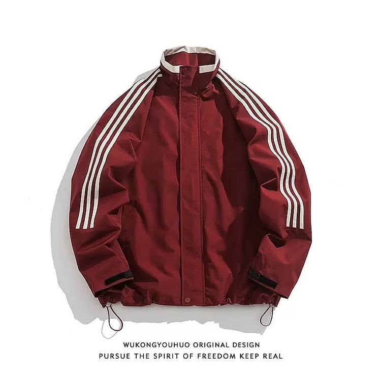 Other Red Jacket With White Stripes product image