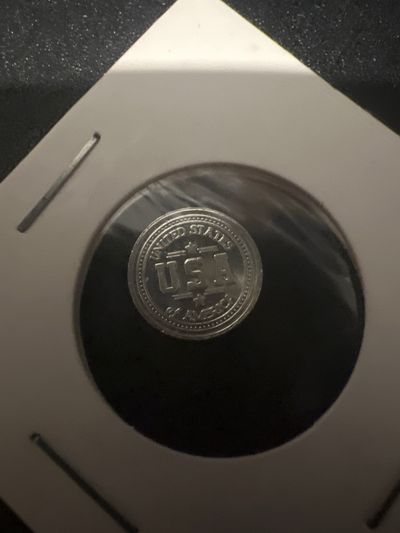 Usa 1g silver round