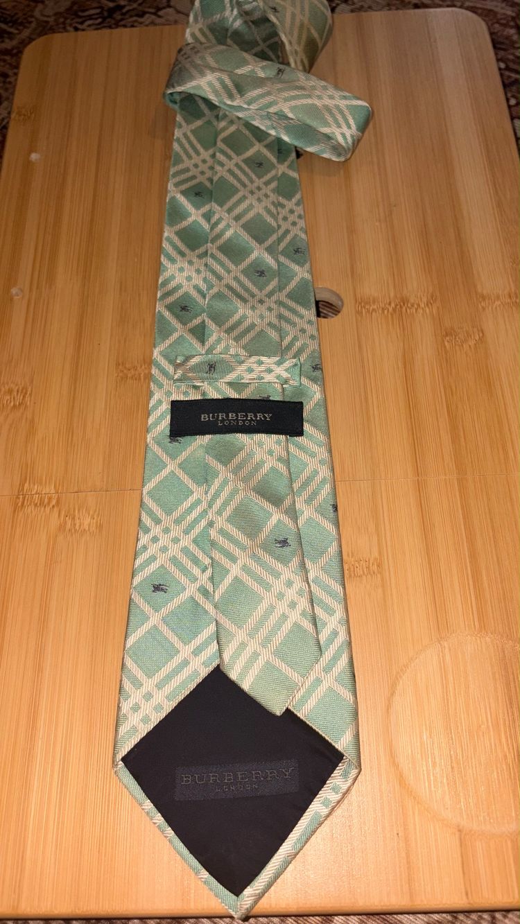 Burberry Patterned Tie