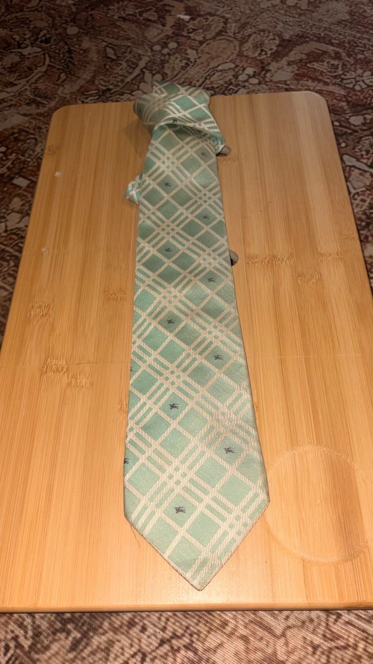 Burberry Patterned Tie 2