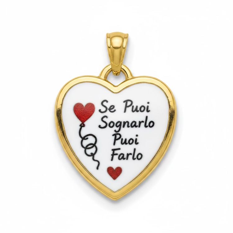 Other Charm a cuore se puoi sognarlo puoi farlo  product image