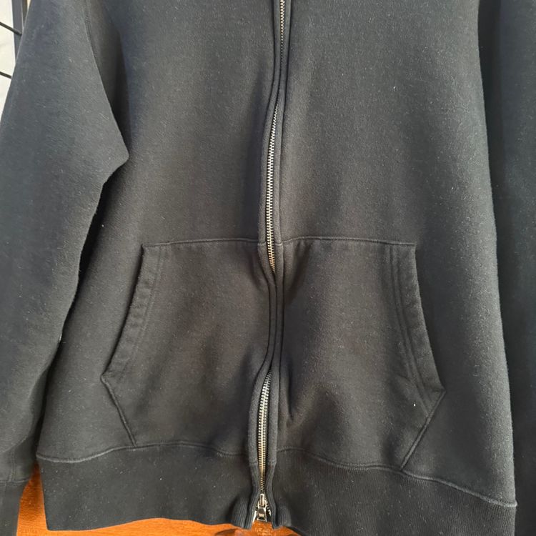 Bape Full Zip Shark Hoodie| Black | Large  P2P 21 image 11
