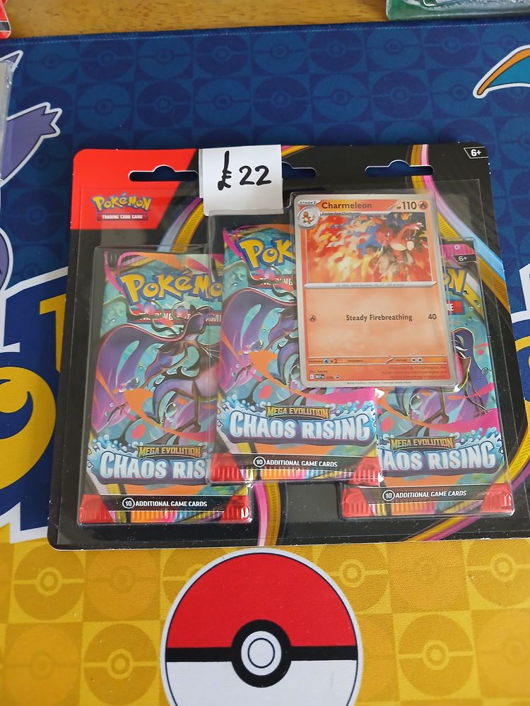 Chaos Rising Triple blister