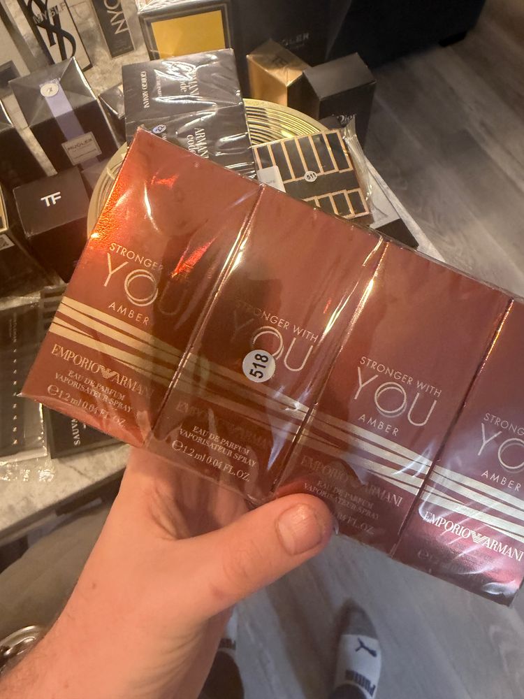 Emporio Armani Stronger With You Amber Eau De Parfum image 1