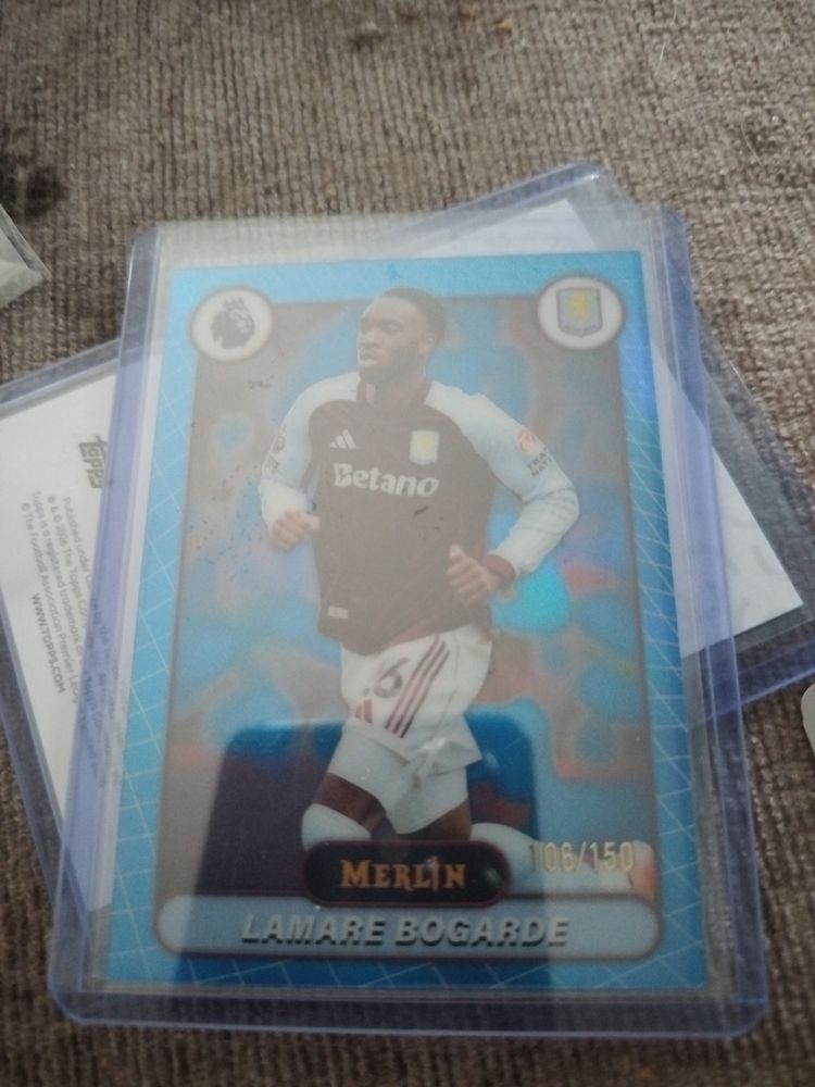 Topps Lamare Bogarde Football Trading Card product image