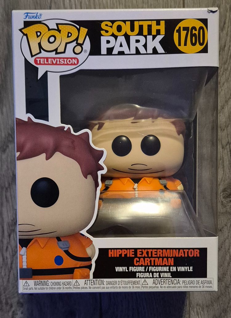 Funko Pop South Park Hippie Exterminator Cartman Vinyl Figure