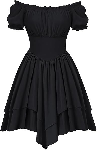 Immagine di Black Off-Shoulder Dress 1