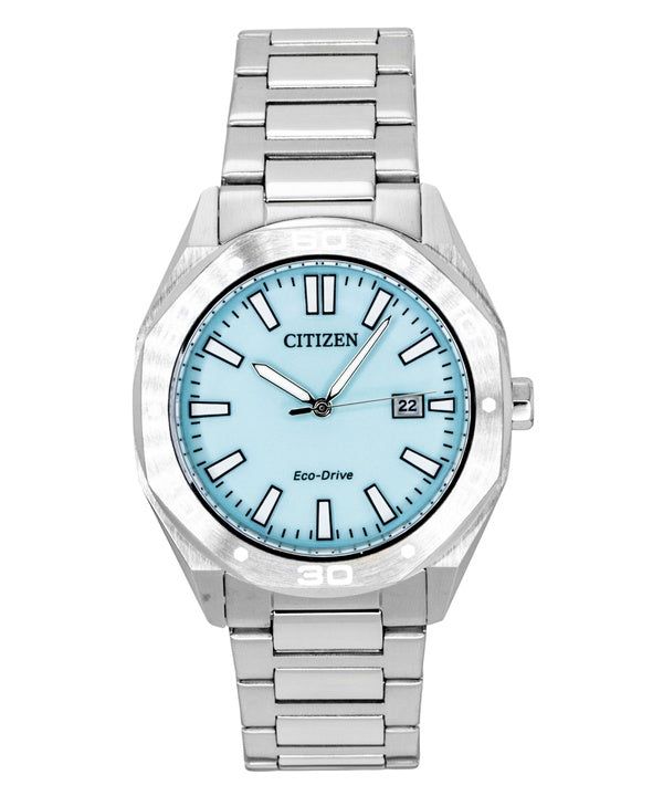 Citizen Eco-Drive Stainless Steel Blue Dial Solar BM7631-87M Men's Watch image 1