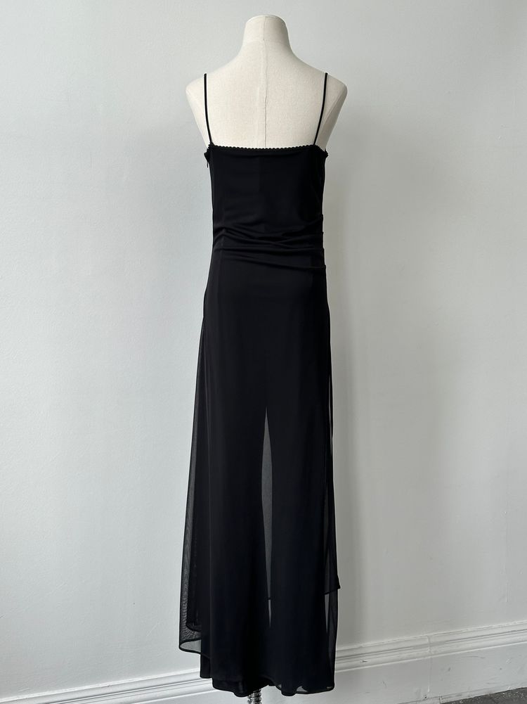Immagine di Vintage 1990s Sheer Overlay Jumpsuit - M 3