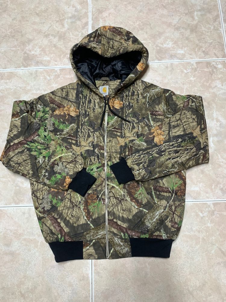 Carhartt Camouflage Hooded Jacket