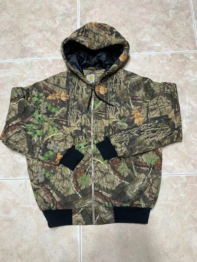 Carhartt Camouflage Hooded Jacket