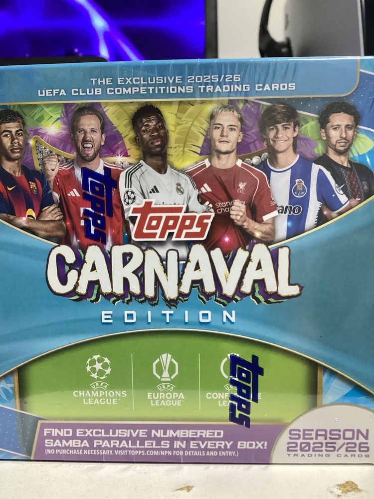Topps Topps Carnaval Edition Uefa Club Competitions Trading Cards imagen del producto