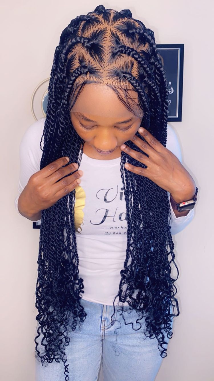 Other Full lace braided wig product image