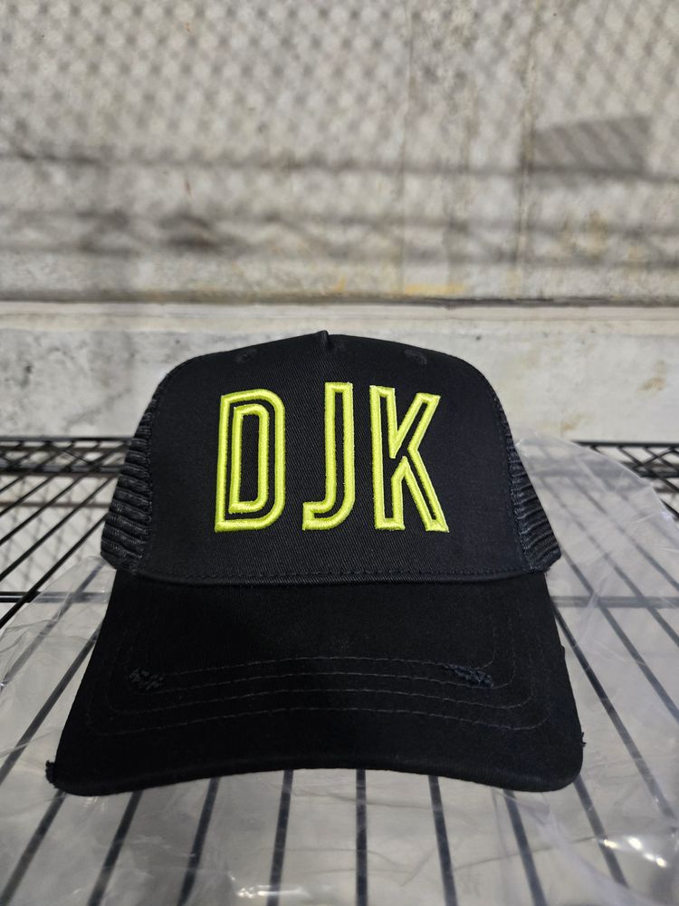B129 DJK Black/Yelloe Outline Logo Brand New
