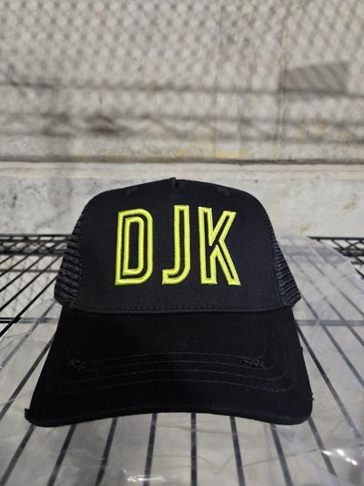 B129 DJK Black/Yelloe Outline Logo Brand New